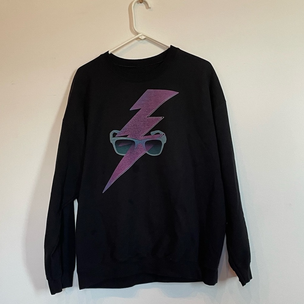 Society6 Great 80's Ii. Crewneck Sweatshirt By Robert Farkas Xl View 2
